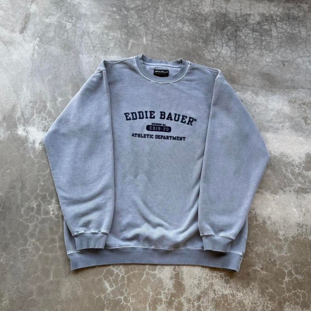 Vintage 90's Eddie Bauer heavy weight cotton crewneck sweatshirt size L